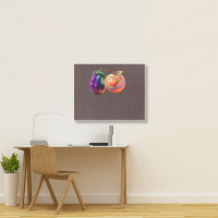 Get Your Daily Fruit And Vedge V1 No Text Boy Landscape Canvas Print | Artistshot