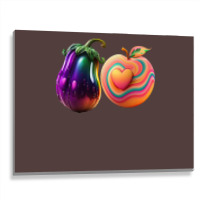 Get Your Daily Fruit And Vedge V1 No Text Boy Metal Print Horizontal | Artistshot