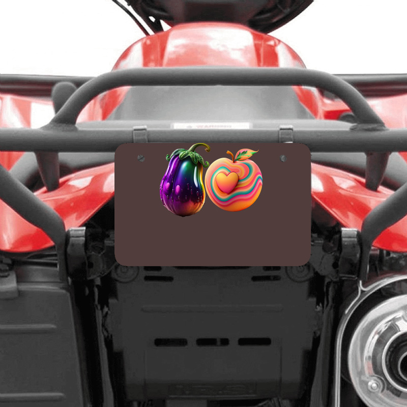 Get Your Daily Fruit And Vedge V1 No Text Boy Atv License Plate | Artistshot