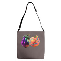 Get Your Daily Fruit And Vedge V1 No Text Boy Adjustable Strap Totes | Artistshot