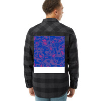 Bisexual Pride Abstract Oil Slick Pattern Green Flannel Shirt | Artistshot