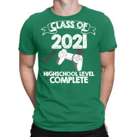 Class 2021 Gaming High School Complete Graduation T-shirt | Artistshot