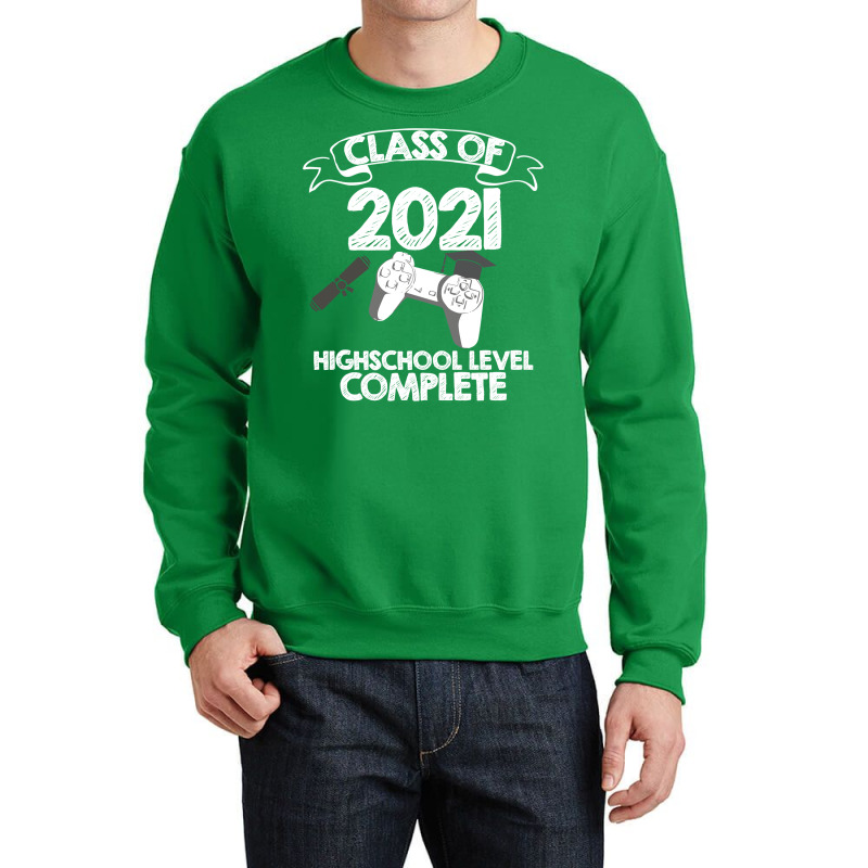 Class 2021 Gaming High School Complete Graduation Crewneck Sweatshirt by strosesimonsf | Artistshot