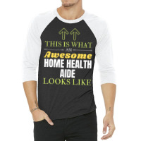 Home Health Aide Nostalgia 3/4 Sleeve Shirt | Artistshot