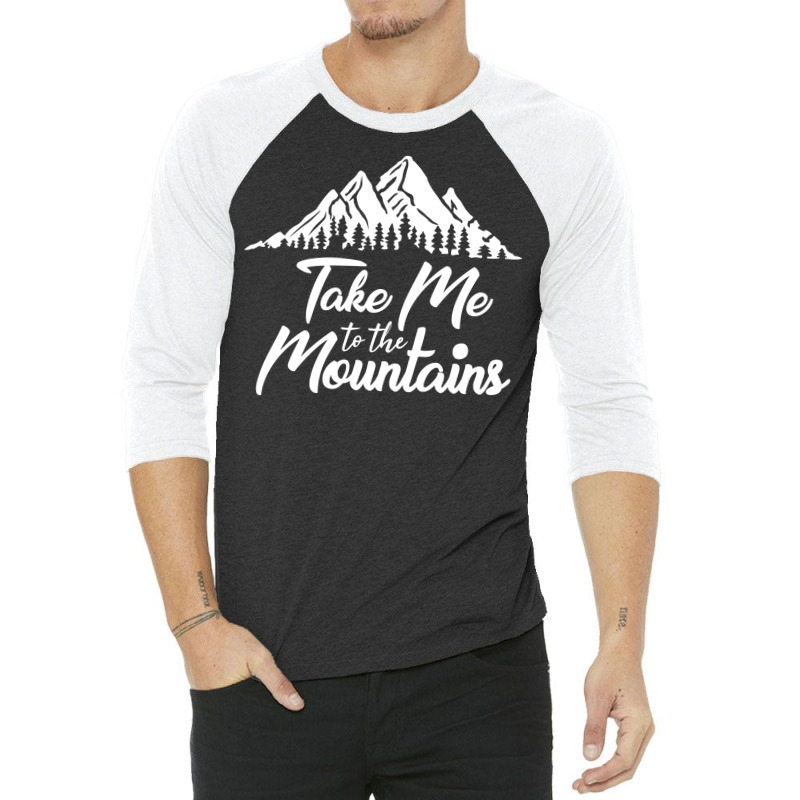 Take Me To The Mountains Retro 3/4 Sleeve Shirt | Artistshot