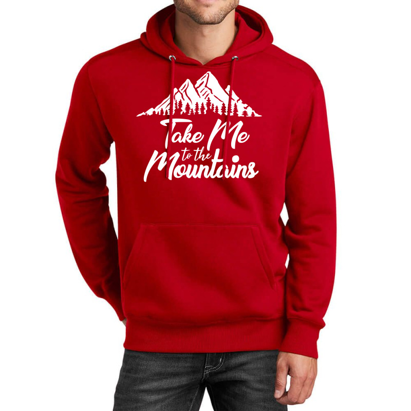 Take Me To The Mountains Retro Unisex Hoodie | Artistshot