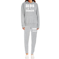 Dibs On The Coach Football Coach High School Coach Hoodie & Jogger Set | Artistshot