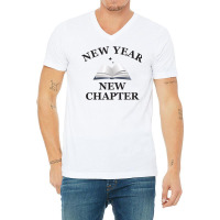 New Year New Chapter V-neck Tee | Artistshot