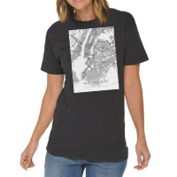 New York City United States City Map Vintage T-shirt | Artistshot