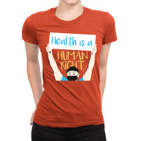 Health Is A Human Right Girl Ladies Fitted T-shirt | Artistshot