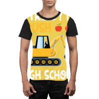 Im Ready To Crush High School Trucker Student Back Graphic T-shirt | Artistshot