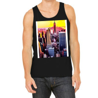 New York Skyline In Vintage Aesthetic Style Tank Top | Artistshot