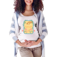 Im Right Here With You Funny Maternity Scoop Neck T-shirt | Artistshot