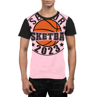 Senior 2023 Class Of 2023 Graduation Basketball Pl Graphic T-shirt | Artistshot