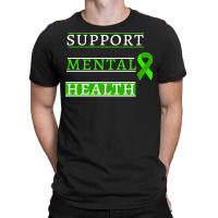 Support Mental Health Retro T-shirt | Artistshot