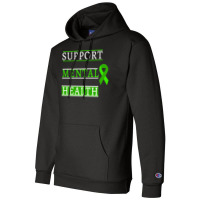 Support Mental Health Retro Champion Hoodie | Artistshot