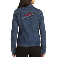 Fear Cuts Deeper Than Swords 6 Ladies Denim Jacket | Artistshot