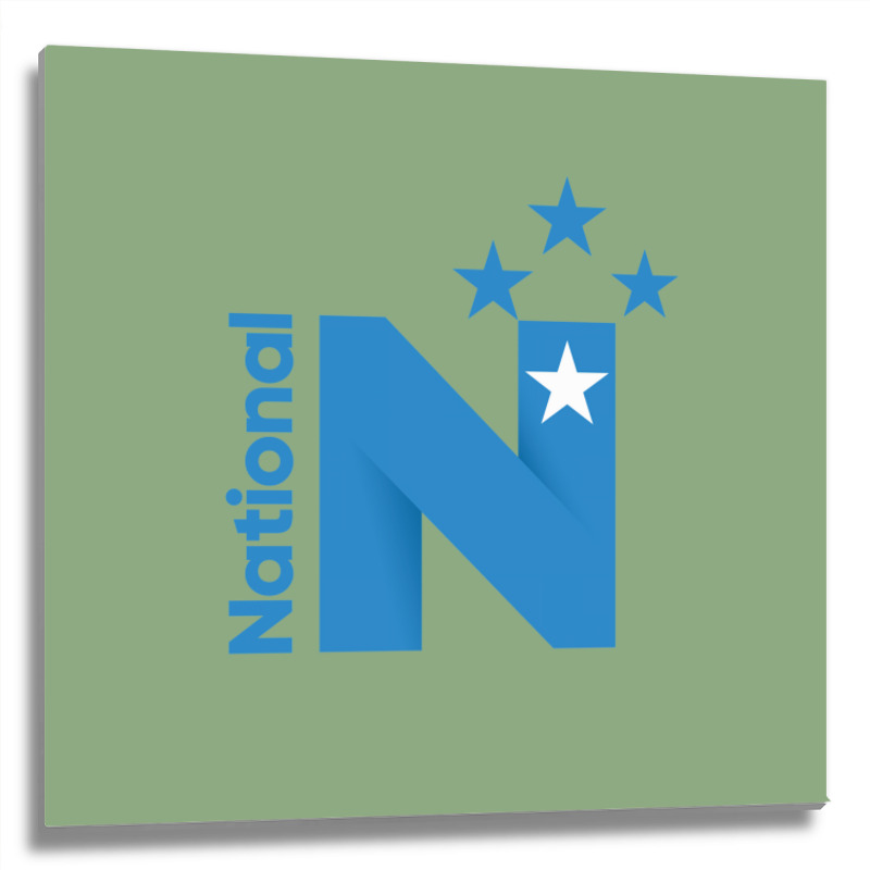 New Zealand National Party Metal Print Square | Artistshot