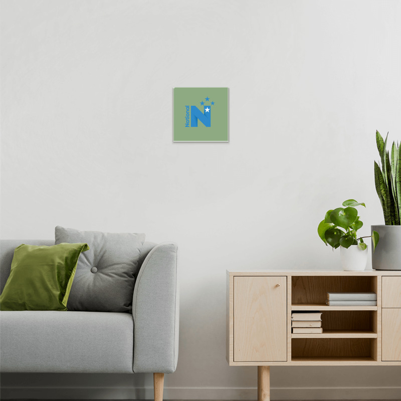 New Zealand National Party Metal Print Square | Artistshot