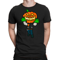 Varsity Pumpkin Creepin Cute T-shirt | Artistshot