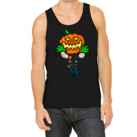 Varsity Pumpkin Creepin Cute Tank Top | Artistshot