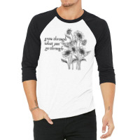 Grow Through What You Go Through Mental Health Aes 3/4 Sleeve Shirt | Artistshot