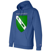 House Sarsfield Coat Of Arms Heraldry Sigil   A So Champion Hoodie | Artistshot