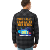 Virtually Graduated High School In 2021 Nostalgia Flannel Shirt | Artistshot