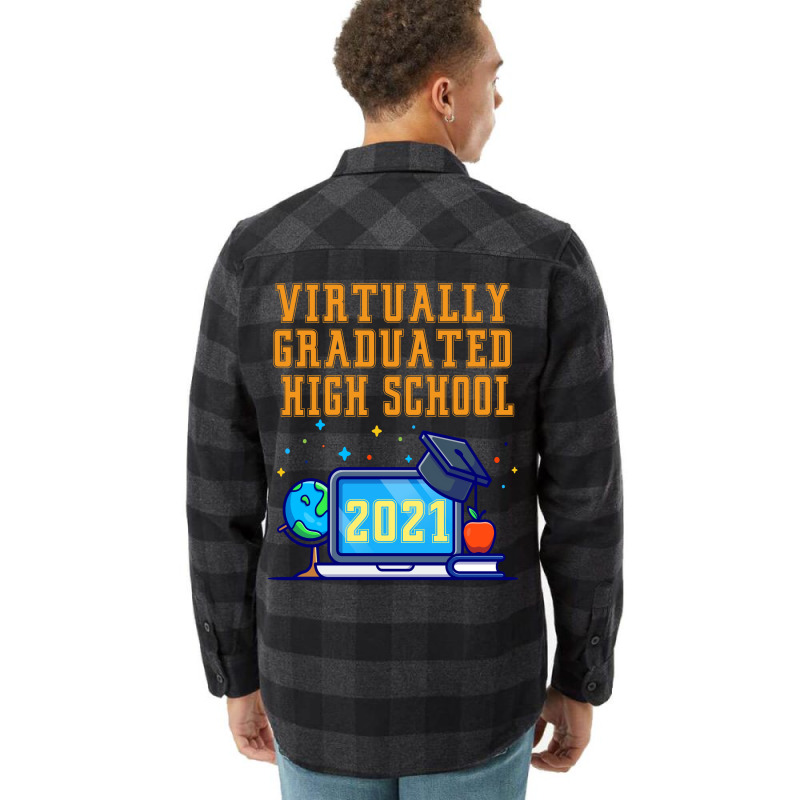 Virtually Graduated High School In 2021 Nostalgia Flannel Shirt by strosesimonsf | Artistshot