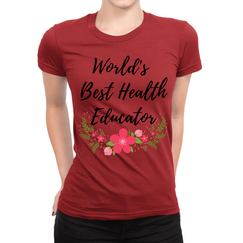 Health Educator Humor Ladies Fitted T-Shirt by pruitttacatax | Artistshot