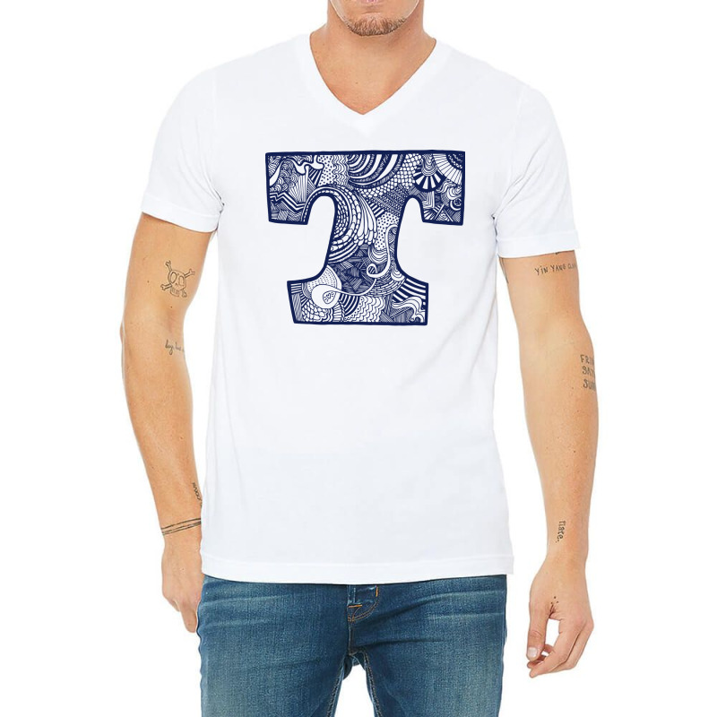 Webster Thomas High School Illustrated T Summer V-Neck Tee by strosesimonsf | Artistshot