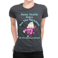 Home Health Aide Vintage Retro Funny Art Gift Idea Ladies Fitted T-shirt | Artistshot