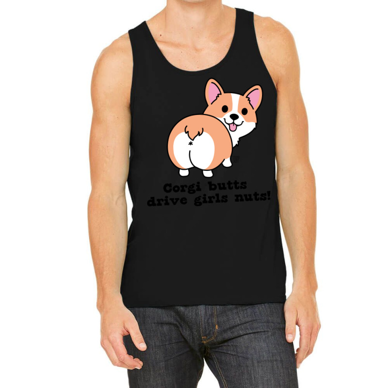 Corgi Butts Aesthetic Tank Top | Artistshot