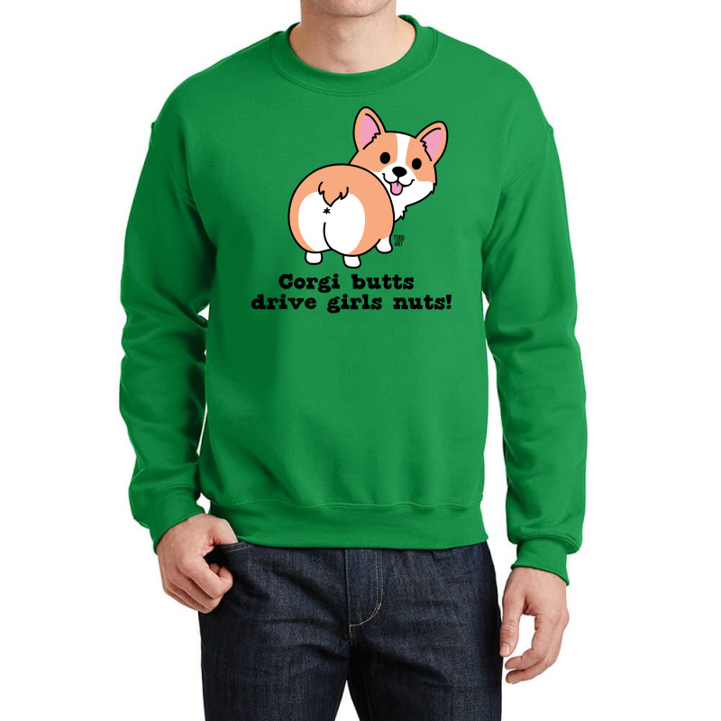 Corgi Butts Aesthetic Crewneck Sweatshirt | Artistshot