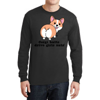 Corgi Butts Aesthetic Long Sleeve Shirts | Artistshot