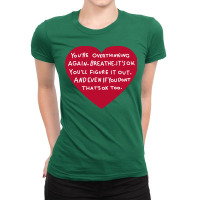 Mental Health Awareness Trending Humor Ladies Fitted T-shirt | Artistshot