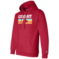 Good Boy  Yellow Champion Hoodie | Artistshot