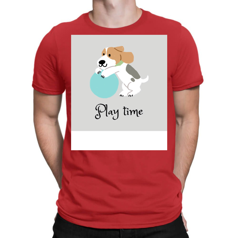 Play Time Dog Vintage T-shirt | Artistshot