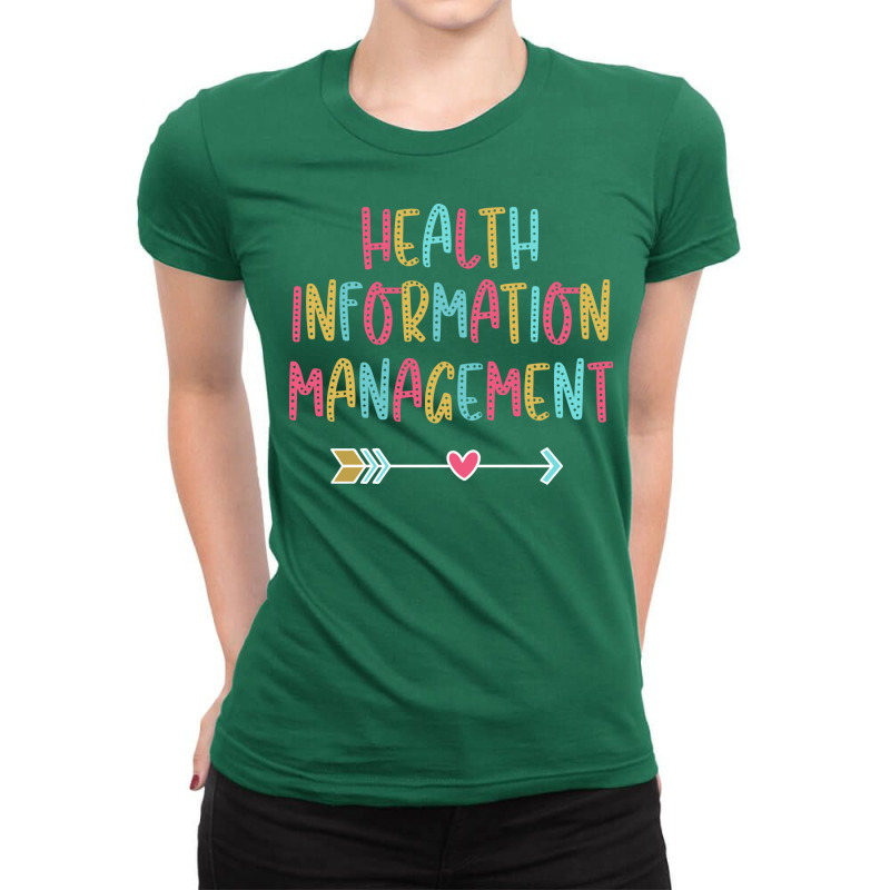 Health Information Management Fun Casual Boho Desi Ladies Fitted T-Shirt by authursaxon8 | Artistshot