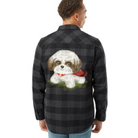 Super Shih Tzu Tumblr Flannel Shirt | Artistshot