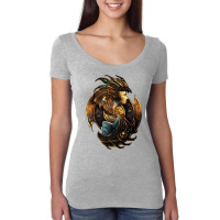 Baldur's Gate Throne Of Bhaal Mythology Women's Triblend Scoop T-shirt | Artistshot