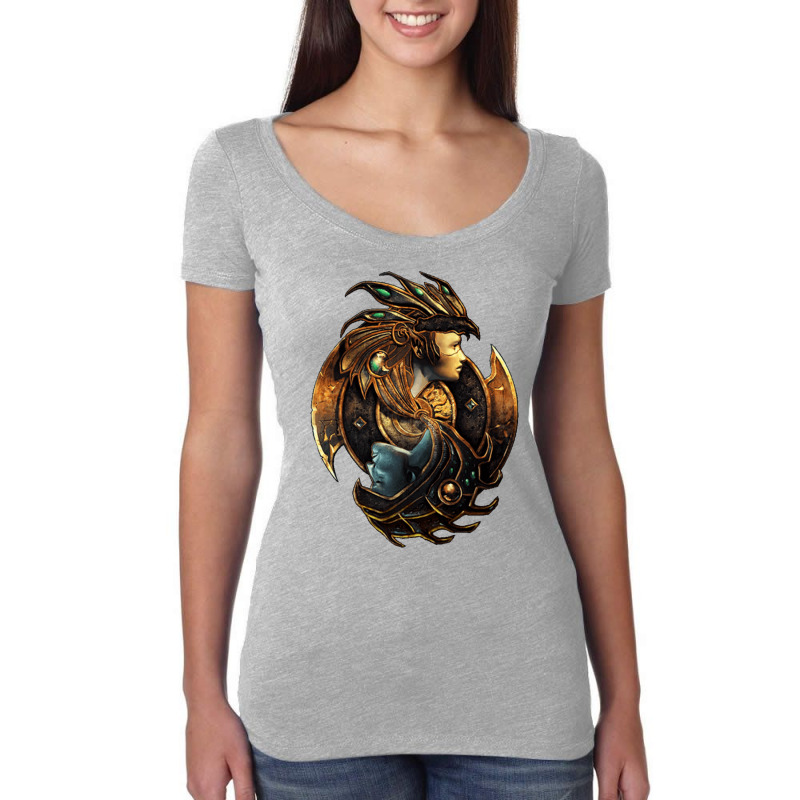 Baldur's Gate Throne Of Bhaal Mythology Women's Triblend Scoop T-shirt by matheepakheid | Artistshot