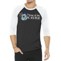 King Of The Castle Bulldog 3/4 Sleeve Shirt | Artistshot