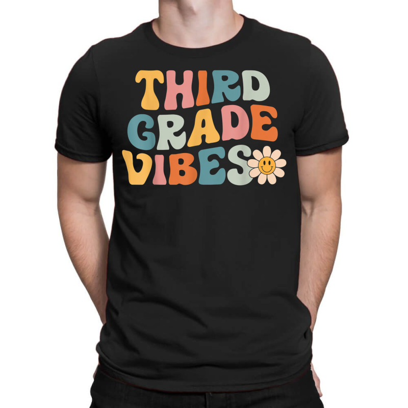 Third Grade Vibes   3rd Grade Team Retro 1st Day O T-shirt | Artistshot