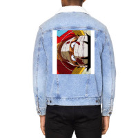 Luffy Angry Wano Unisex Sherpa-lined Denim Jacket | Artistshot