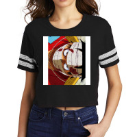 Luffy Angry Wano Scorecard Crop Tee | Artistshot