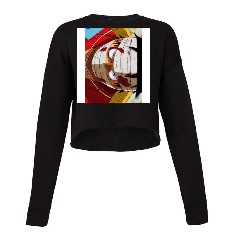 Luffy Angry Wano Cropped Sweater by wojtakkeinav | Artistshot