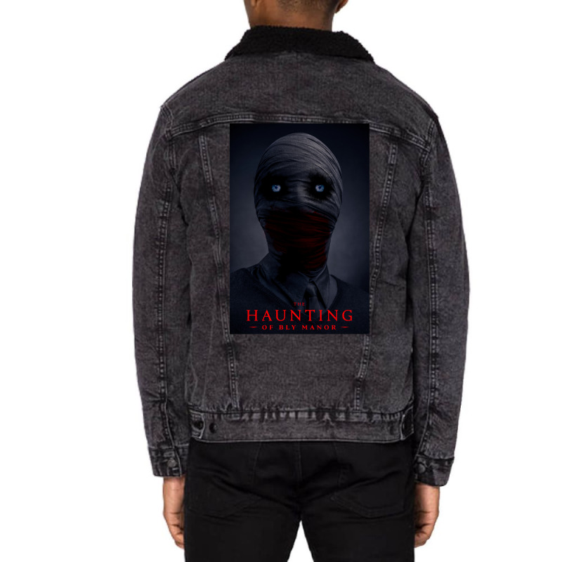 The Haunting Of Bly Manor Shhhhhh Classic Best Gif Unisex Sherpa-Lined Denim Jacket by hammadmulatp | Artistshot