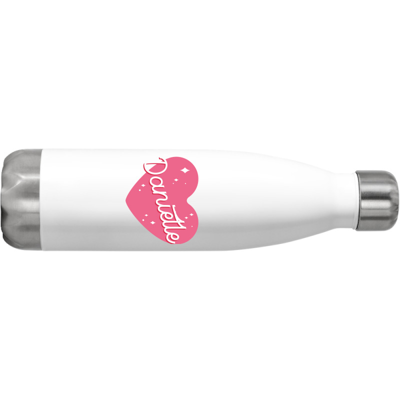 Newjeans New Jeans Danielle Name Typography Tokki Stainless Steel Water Bottle | Artistshot