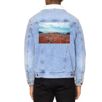 Dobrovnik City Walls Unisex Sherpa-lined Denim Jacket | Artistshot